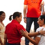 Yolanda Wong continua su recorrido por el departamento. Agenda territorial llegó a Santa Cruz de Mompox